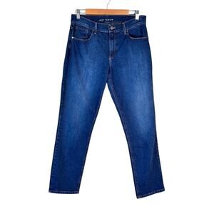 Mott & Bow Blue Boyfriend Jeans Womens 30 X 28 Casual Classic Fall Denim Basic